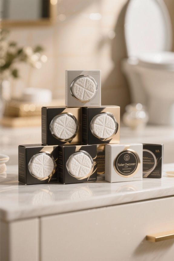 toilet deodorizer tablet selection