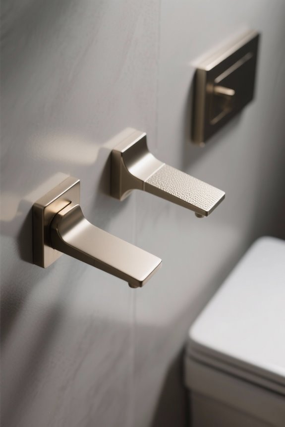 toilet handle lever considerations