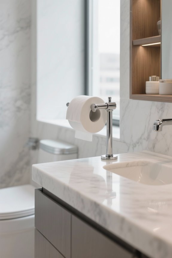 toilet paper holder guidelines