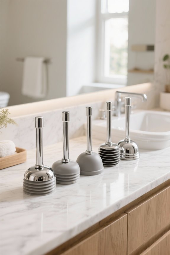 top accordion toilet plungers