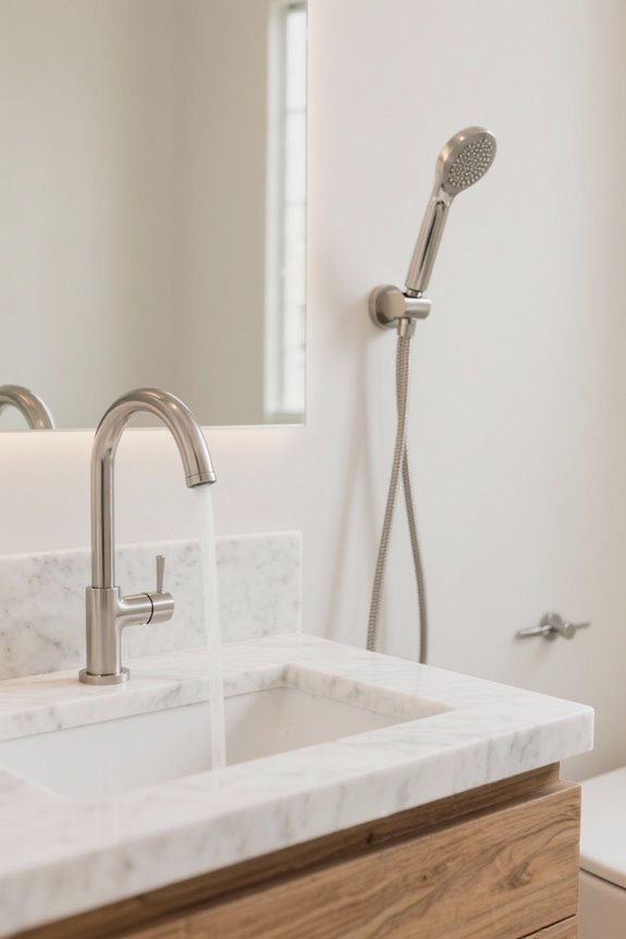 top gooseneck shower arms