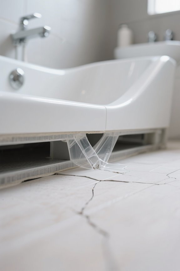 tub stability and support