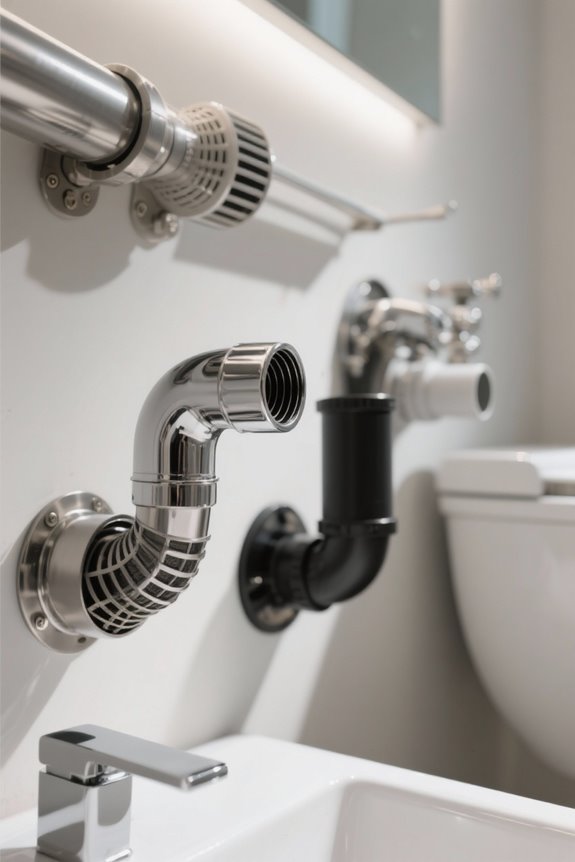 types of plumbing vents