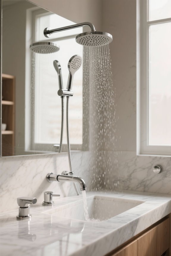 ultimate water control showerheads