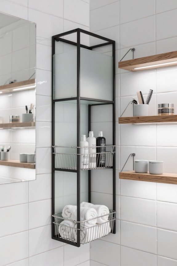 vertical space storage solutions