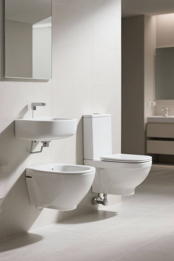 wall hung toilets enhance hygiene