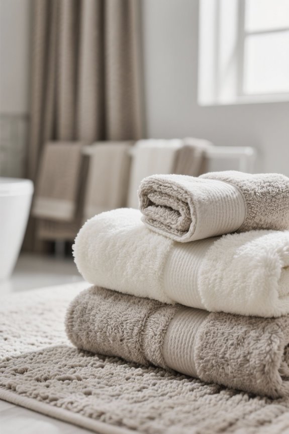 warm cozy towel selection