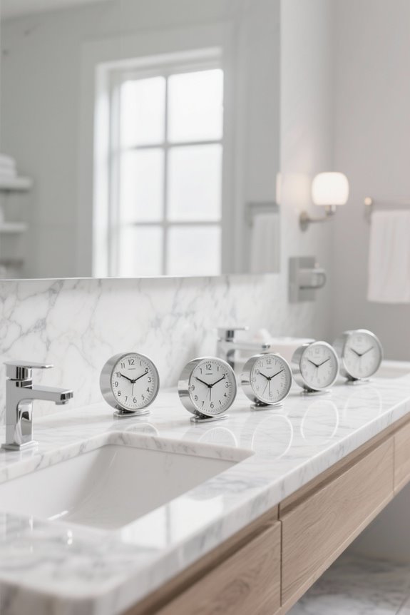 waterproof clocks for all weather