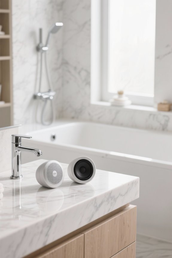 waterproof shower speakers list